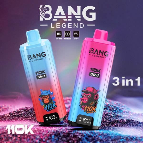 Bang Legend 110K Puffs – Dugotrajna Snaga i Maksimalno Uživanje