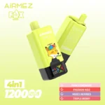 Airmez Fox 120000 Puffs 120K 4-u-1 Jednokratni Vape – Revolucija u Dugotrajnom Vaping-u - Slika 2
