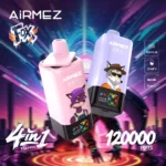 Airmez Fox 120000 Puffs 120K 4-u-1 Jednokratni Vape – Revolucija u Dugotrajnom Vaping-u