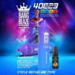 Bang Blaze Shisha 40000 Puffs – Jednokratni Vape s Rotirajućim Okusima - Slika 8