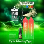 Bang Blaze Shisha 40000 Puffs – Jednokratni Vape s Rotirajućim Okusima - Slika 3