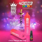 Bang Blaze Shisha 40000 Puffs – Jednokratni Vape s Rotirajućim Okusima - Slika 2
