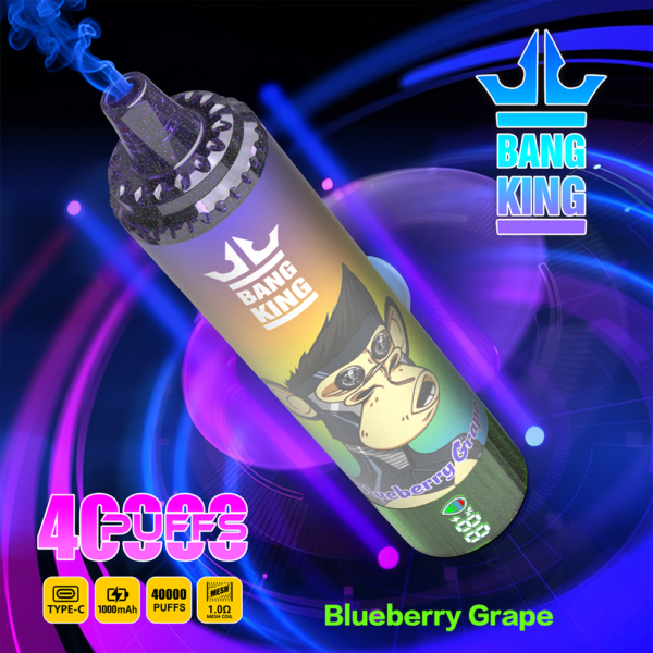 Bang King 40000 Puffs – Premium Jednokratni Vape s 40.000 Pufova i 12 Premium Ukusa