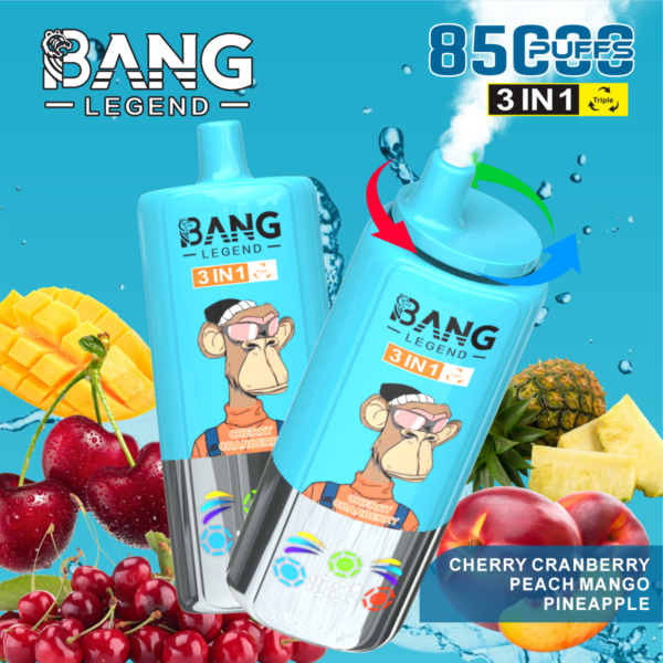 Bang Legend 85000 Puffs – Revolucionarna 3-u-1 Jednokratna E-Cigareta