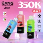 Bang Leader 350K 8-u-1 podesivi jednokratni vape s aromama - Slika 2