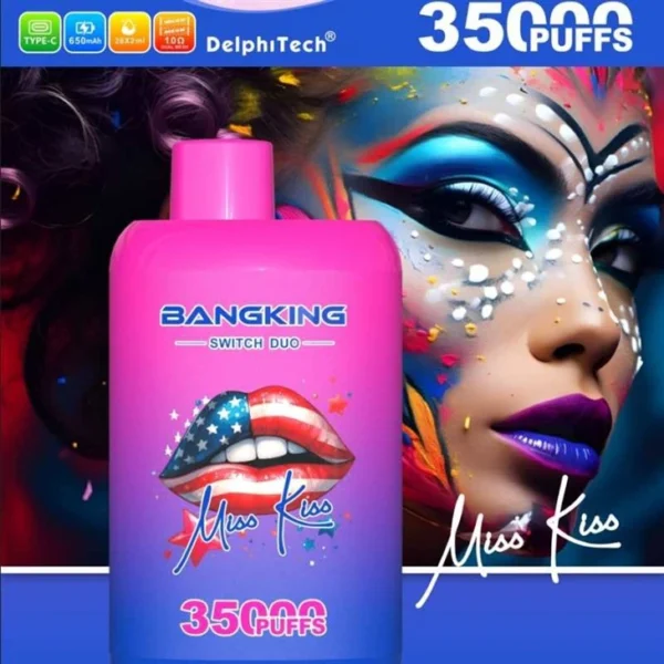 BANG KING 35000 Puffs Switch Duo – Jednokratni Vape s Dvama Okusima