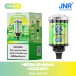 JNR Mega Shisha Hookah 100K Einweg Vape – Das ultimative Shisha-Erlebnis für Vaper - Slika 6