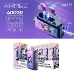 Airmez Xbeats 40K – 40000 Puffs Smart Screen Disposable Vape s Bluetooth Slušalicama - Slika 8