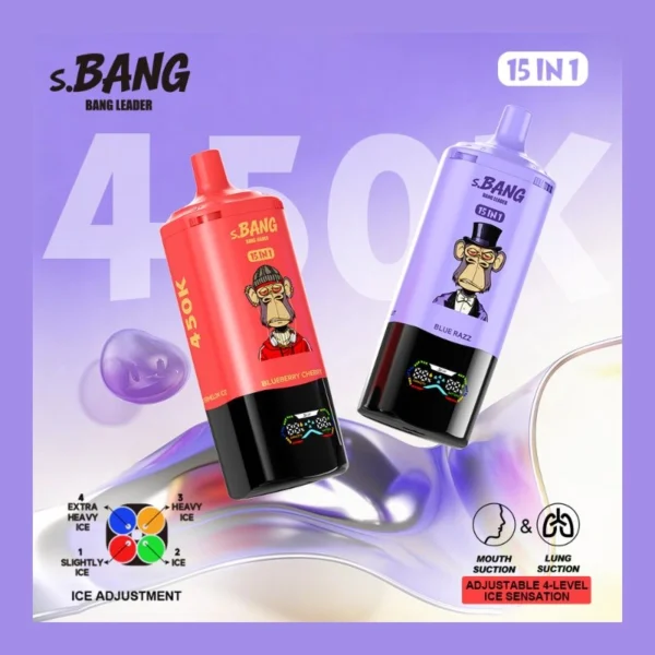 Bang Leader 450K 15-u-1 – vape s 15 okusa