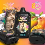 QQ Bang 80000 – punjivi vape s LED zaslonom